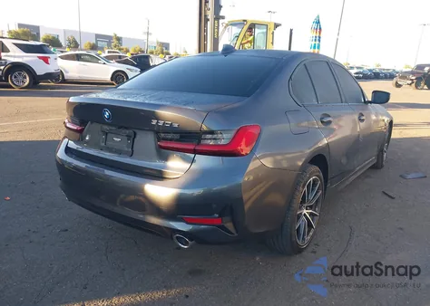 2022 BMW 3 Series 330E z USA, uszkodzony, nr VIN 3MW5P7J0XN8C65365